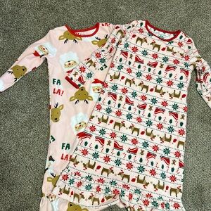 2 fleece nightgowns